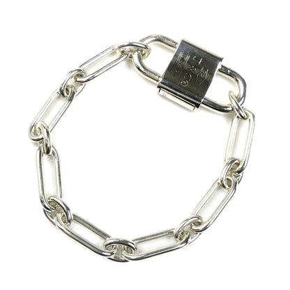 TIFFANY&Co. ティファニー シルバー925 1837 ダブルロック ラージ ブレスレット 73247217 30.1g 19cm レディース【中古】