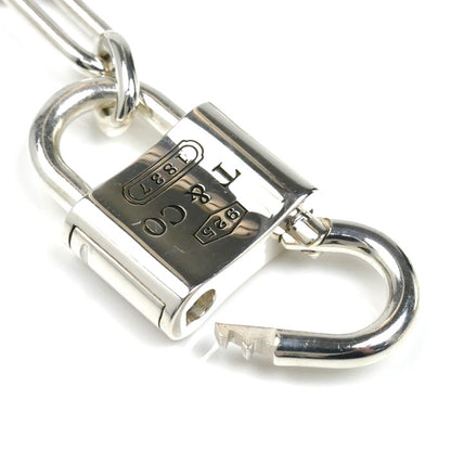 TIFFANY&Co. ティファニー シルバー925 1837 ダブルロック ラージ ブレスレット 73247217 30.1g 19cm レディース【中古】