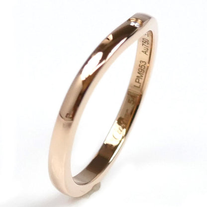 CARTIER カルティエ K18PG ピンクゴールド バレリーナ カーブ ウェディング 3P ダイヤ リング・指輪 B4098654 13.5号 54 2.5g レディース【中古】