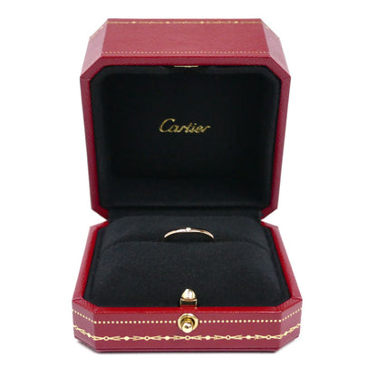 CARTIER カルティエ K18PG ピンクゴールド バレリーナ カーブ ウェディング 3P ダイヤ リング・指輪 B4098654 13.5号 54 2.5g レディース【中古】