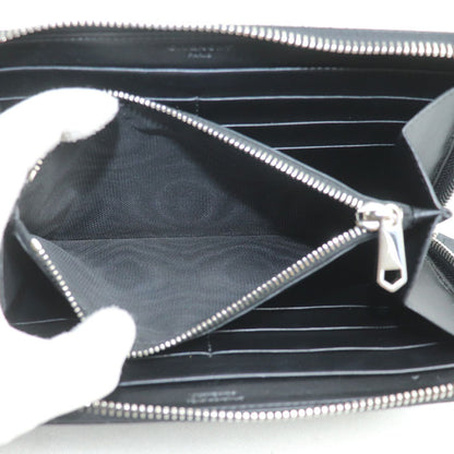 GIVENCHY ジバンシィ ラウンドジップウォレット バンビ 長財布 ラウンドファスナー ブラック BC06340493 レディース【中古】