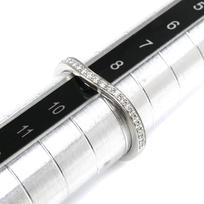 CARTIER カルティエ Pt950プラチナ バレリーナ カーブ ハーフエタニティ ダイヤ リング・指輪 B4093049 9号 49 3.0g レディース【中古】【美品】