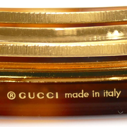 GUCCI グッチ プラスチック ラインストーン ロゴ バレッタ ‎513120 I4771 8518 レディース【中古】【美品】