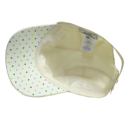 HERMES エルメス デイヴィス ドット メドール キャップ キャスケット エクリュ H251057N 91 58 レディース【中古】【美品】