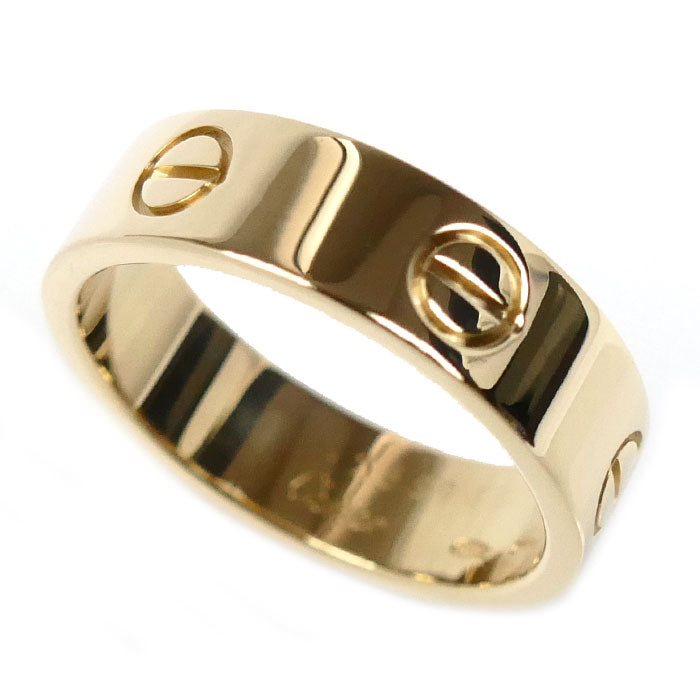 CARTIER カルティエ K18YG イエローゴールド ラブ リング・指輪 18.5号 59 8.9g ユニセックス【中古】