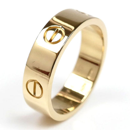 CARTIER カルティエ K18YG イエローゴールド ラブ リング・指輪 18.5号 59 8.9g ユニセックス【中古】