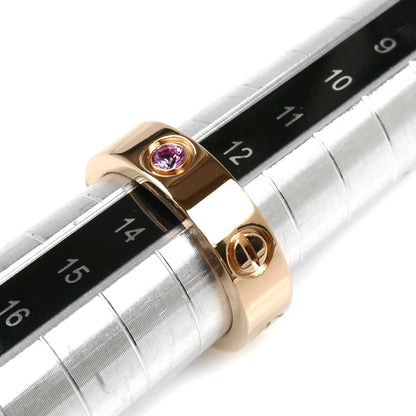 CARTIER カルティエ K18PG ピンクゴールド ラブ 1P ピンクサファイア リング・指輪 B4064453 13号 53 9.4g レディース【中古】【美品】