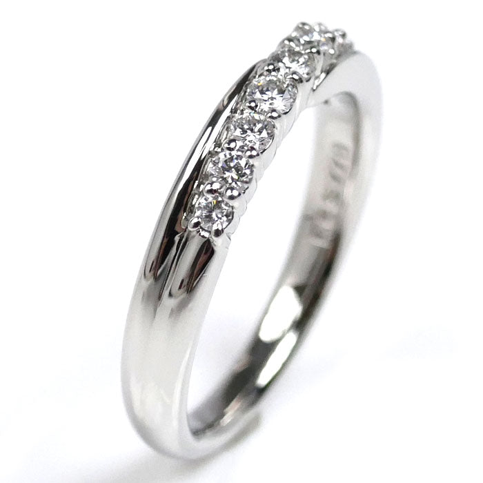 ROYAL ASSCHER ロイヤル・アッシャー Pt900プラチナ ダイヤ リング・指輪 ダイヤモンド0.25ct 11号 4.9g レディース【中古】