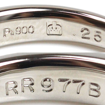 ROYAL ASSCHER ロイヤル・アッシャー Pt900プラチナ ダイヤ リング・指輪 ダイヤモンド0.25ct 11号 4.9g レディース【中古】