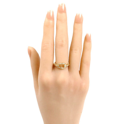 Vendome Aoyama ヴァンドーム青山 K18YG イエローゴールド リング・指輪 AGVR9944 DI ダイヤモンド0.19ct 13号 4.0g レディース【中古】