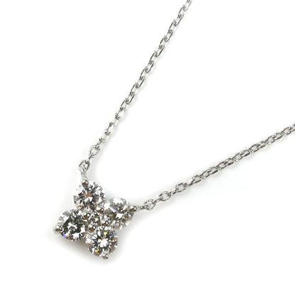 Vendome Aoyama ヴァンドーム青山 Pt950/Pt850 カローラ ネックレス ダイヤモンド0.41ct 2.5g 40cm レディース【中古】