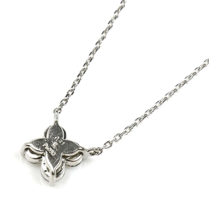 Vendome Aoyama ヴァンドーム青山 Pt950/Pt850 カローラ ネックレス ダイヤモンド0.41ct 2.5g 40cm レディース【中古】