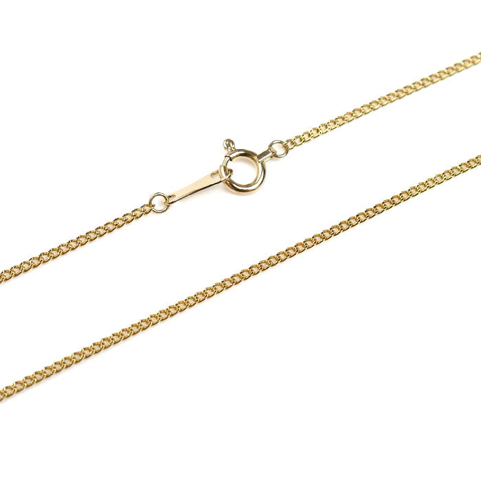 K18YG イエローゴールド ネックレス 喜平2面カット 1.1g 50cm レディース【中古】