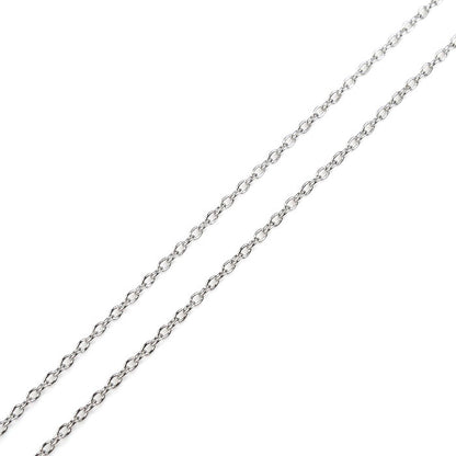 AHKAH アーカー K18WG ホワイトゴールド ソルティアラウンド ネックレス ダイヤモンド0.15ct 1.5g 40cm レディース【中古】【美品】