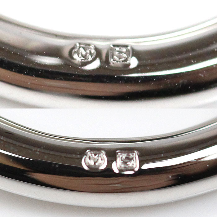 MIKIMOTO ミキモト K18WG/SV ピアス パール約7mm 11.6g レディース【中古】