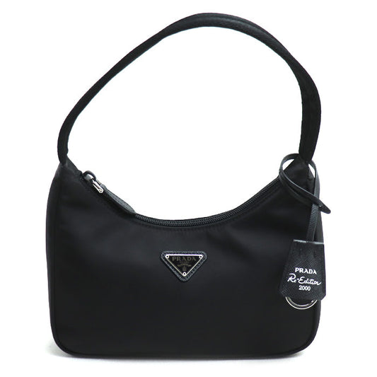 PRADA プラダ テスート ナイロン ミニ Re-Edition 2000 ショルダーバッグ ブラック 1NE515_RDH0_F0002 レディース【中古】【美品】