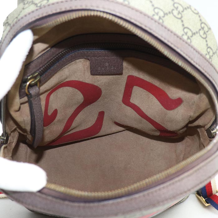 GUCCI グッチ GGスプリーム バックパック ミスティックキャット リュック・デイパック ベージュ/エボニー/マルチ 495621 レディース【中古】【美品】