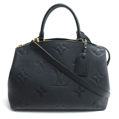 LOUIS VUITTON ルイ・ヴィトン グランパレMM 2Wayショルダーバッグ モノグラムアンプラント ブラック M45811 ICチップ レディース【中古】