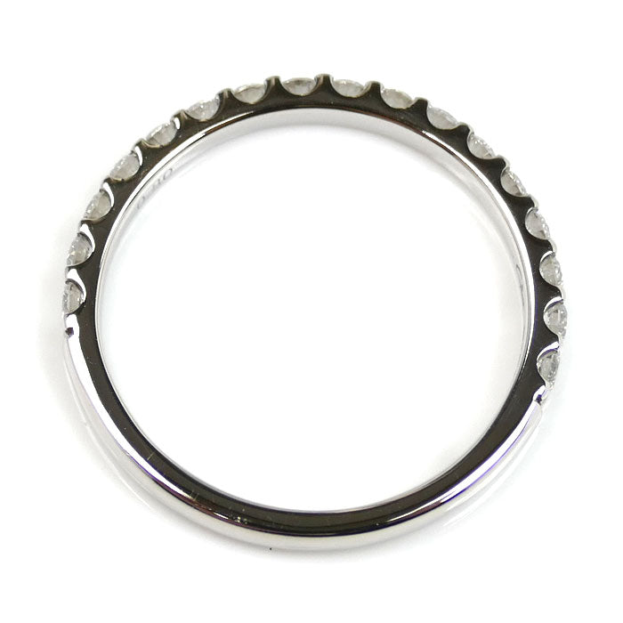 STAR JEWELRY スタージュエリー Pt950プラチナ ハーフエタニティ リング・指輪 ダイヤモンド0.30ct 8号 2.1g レディース【中古】【美品】