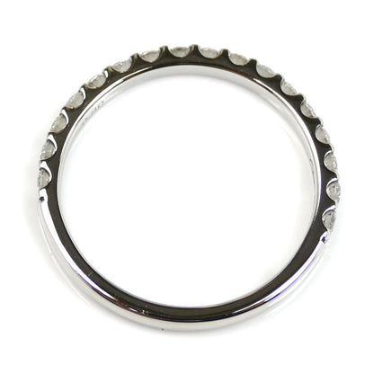 STAR JEWELRY スタージュエリー Pt950プラチナ ハーフエタニティ リング・指輪 ダイヤモンド0.30ct 8号 2.1g レディース【中古】【美品】