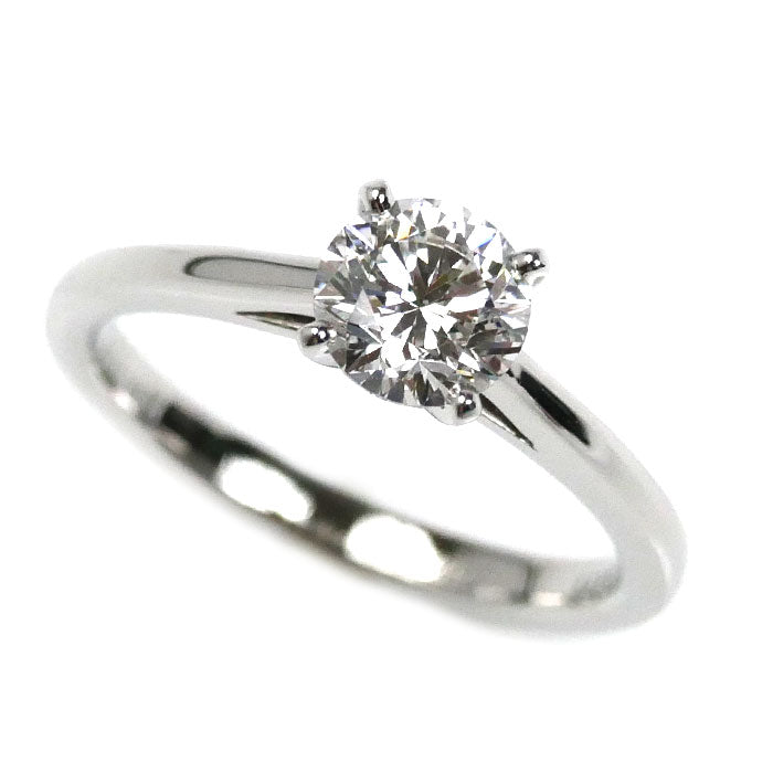 GRAFF グラフ Pt950プラチナ パラゴン ラウンド リング・指輪 ダイヤモンド0.70ct 9.5号 3.7g レディース【中古】【美品】