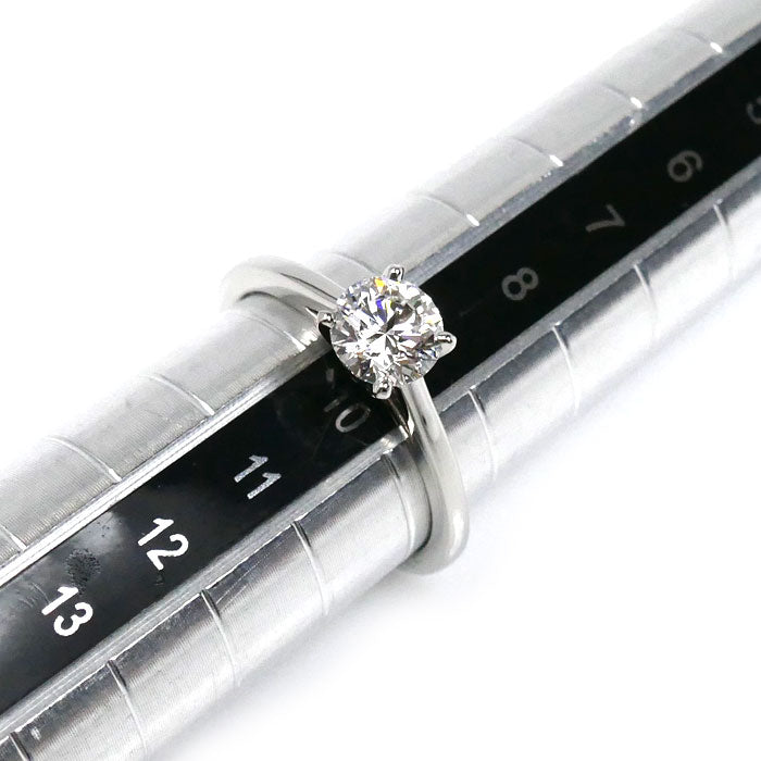 GRAFF グラフ Pt950プラチナ パラゴン ラウンド リング・指輪 ダイヤモンド0.70ct 9.5号 3.7g レディース【中古】【美品】