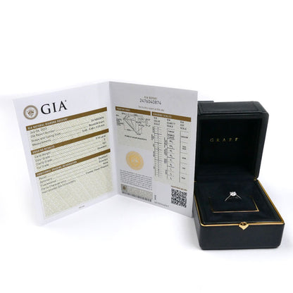 GRAFF グラフ Pt950プラチナ パラゴン ラウンド リング・指輪 ダイヤモンド0.70ct 9.5号 3.7g レディース【中古】【美品】
