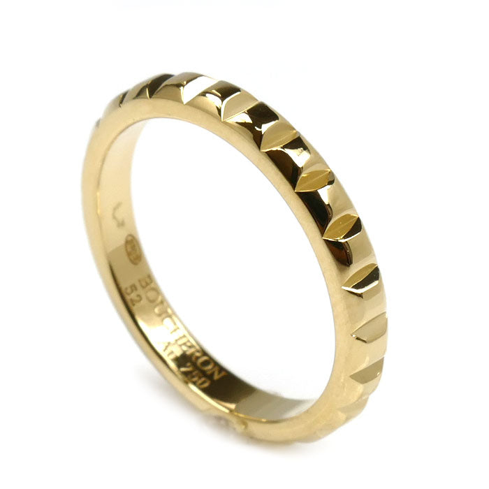 Boucheron ブシュロン K18YG イエローゴールド クルドパリ ミディアム リング・指輪 JAL00008 12号 52 3.6g レディース【中古】【美品】