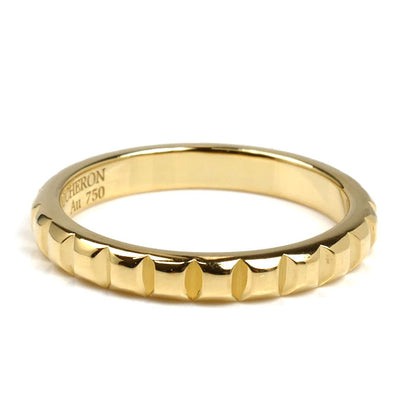 Boucheron ブシュロン K18YG イエローゴールド クルドパリ ミディアム リング・指輪 JAL00008 12号 52 3.6g レディース【中古】【美品】
