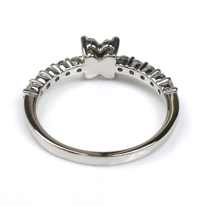 Vendome Aoyama ヴァンドーム青山 Pt950プラチナ カローラ リング・指輪 ダイヤモンド0.37ct 7号 2.6g レディース【中古】【美品】