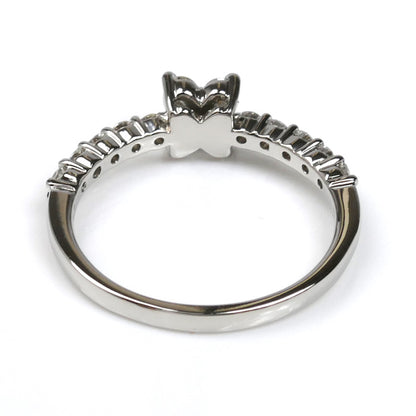 Vendome Aoyama ヴァンドーム青山 Pt950プラチナ カローラ リング・指輪 ダイヤモンド0.37ct 7号 2.6g レディース【中古】【美品】