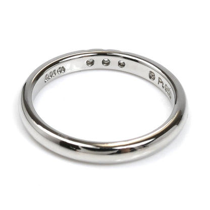 MIKIMOTO ミキモト Pt950プラチナ リング・指輪 ダイヤモンド0.06ct 9.5号 3.9g レディース【中古】【美品】