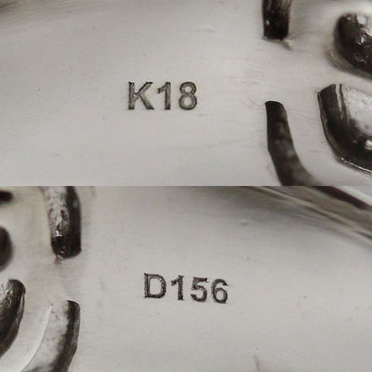 K18WG ホワイトゴールド リング・指輪 ダイヤモンド1.56ct 11.5号 9.9g レディース【中古】【美品】