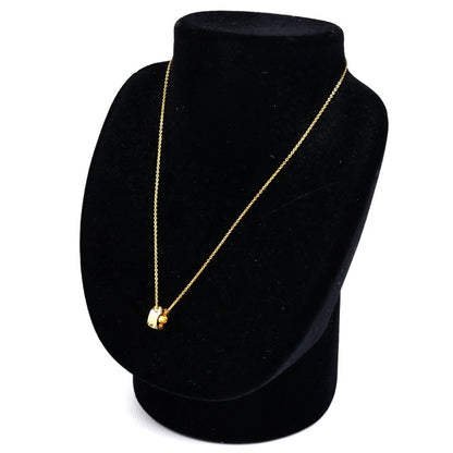 LOUIS VUITTON ルイ・ヴィトン K18YG イエローゴールド パンダンティフ アンプラント ネックレス 6.2g 40cm レディース【中古】