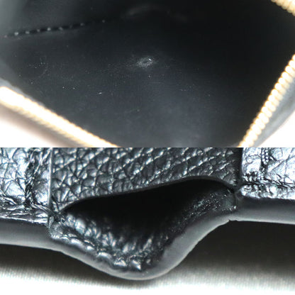 LOUIS VUITTON ルイ・ヴィトン ポルトフォイユヴィクトリーヌ 三つ折り財布 コンパクトウォレット モノグラム バイカラー アンプラント ブラック/ベージュ M80968 ICチップ レディース【中古】【美品】