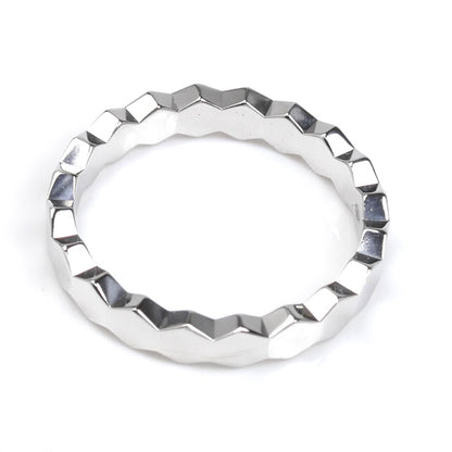 Chaumet ショーメ K18WG ホワイトゴールド ビーマイラブ ハニカム ダイヤ リング・指輪 083360 12号 52 3.7g レディース【中古】【美品】