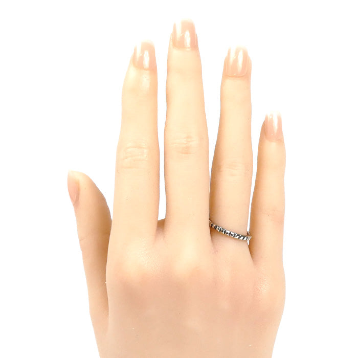 Boucheron ブシュロン Pt950プラチナ クルドパリ スモール リング・指輪 JAL01160 11号 51 2.8g レディース【中古】【美品】