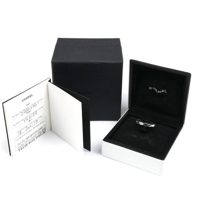 CHANEL シャネル Pt950プラチナ プルミエール プロメス マリッジ バンド ダイヤ リング・指輪 J4003 11号 51 3.6g レディース【中古】【美品】