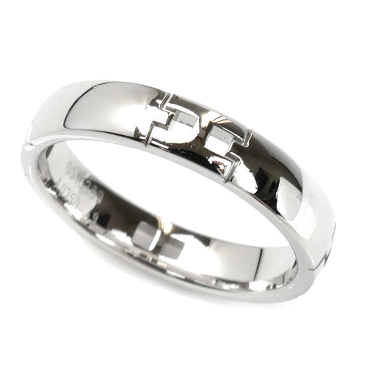 HERMES エルメス K18WG ホワイトゴールド ヘラクレス リング・指輪 H119854B 9号 49 3.8g レディース【中古】【美品】