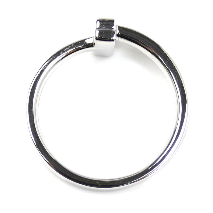 TIFFANY&Co. ティファニー K18WG ホワイトゴールド Tワン ナロー リング・指輪 13号 4.1g レディース【中古】