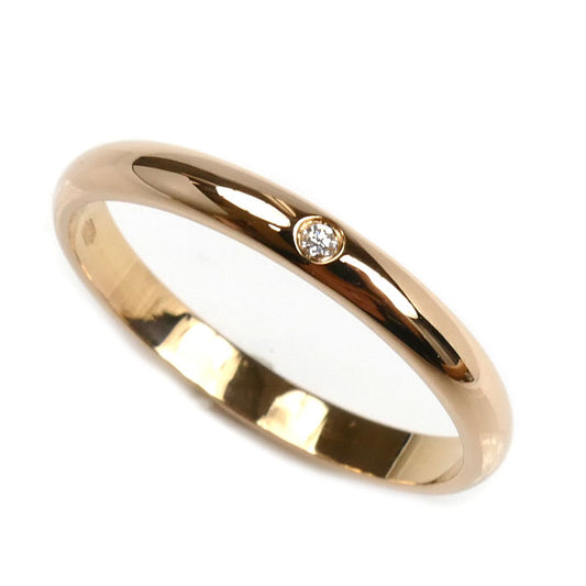 CARTIER カルティエ K18PG ピンクゴールド 1895ウェディング 1P ダイヤ リング・指輪 B4088255 15号 55 2.4g レディース【中古】