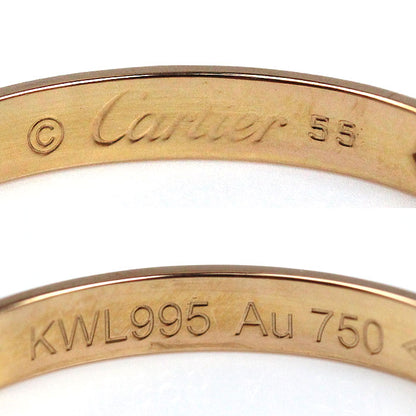 CARTIER カルティエ K18PG ピンクゴールド 1895ウェディング 1P ダイヤ リング・指輪 B4088255 15号 55 2.4g レディース【中古】