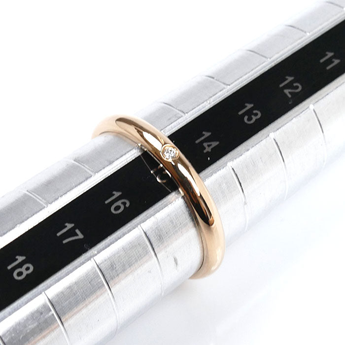 CARTIER カルティエ K18PG ピンクゴールド 1895ウェディング 1P ダイヤ リング・指輪 B4088255 15号 55 2.4g レディース【中古】
