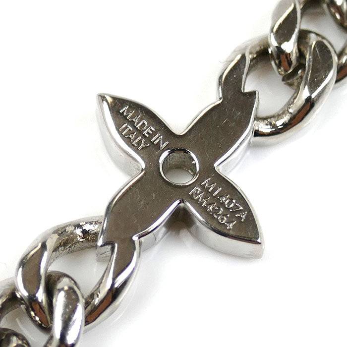 LOUIS VUITTON ルイ・ヴィトン メタル モノグラム ロウ ブレスレット M1407A RM4264 ～23.5cm ユニセックス【中古】