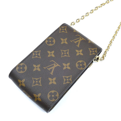 LOUIS VUITTON ルイ・ヴィトン フォンポーチ メティス ショルダーバッグ モノグラム ブラウン M13572 ICチップ レディース【中古】【極美品】