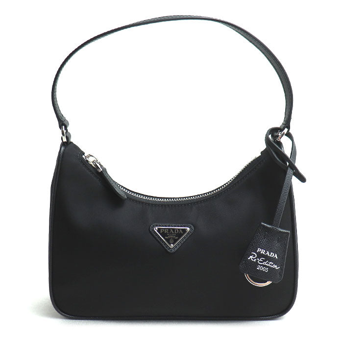 PRADA プラダ Re-Edition 2005 Re-Nylon ミニバッグ テスート ハンドバッグ ブラック 1N204M_R064_F0002 ICチップ レディース【中古】【美品】