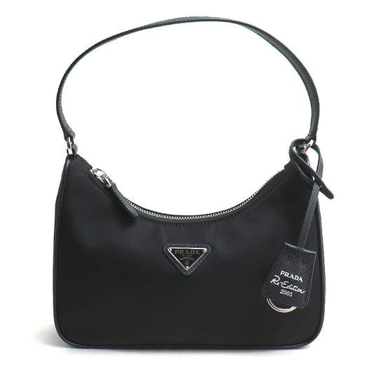 PRADA プラダ Re-Edition 2005 Re-Nylon ミニバッグ テスート ハンドバッグ ブラック 1N204M_R064_F0002 ICチップ レディース【中古】【美品】