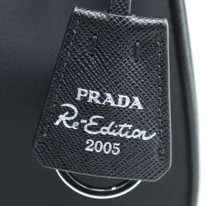 PRADA プラダ Re-Edition 2005 Re-Nylon ミニバッグ テスート ハンドバッグ ブラック 1N204M_R064_F0002 ICチップ レディース【中古】【美品】