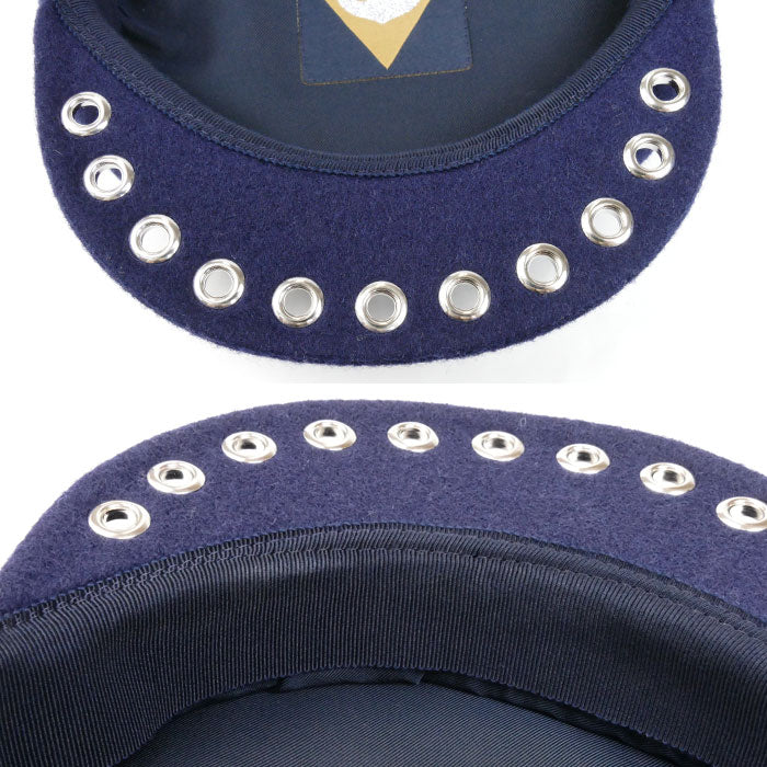 HERMES エルメス ヴォーバンセーラー キャスケット ネイビー H232034N 
57 レディース【中古】【美品】