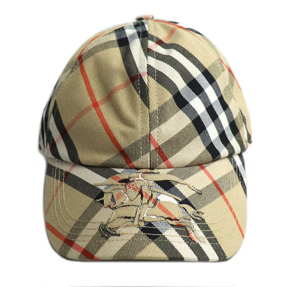 BURBERRY バーバリー ノバチェック キャップ ベージュ 8085723 L ユニセックス【中古】【美品】